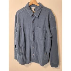 Duluth Trading Company Men's Size Large Shirt Snap Closures French Terry